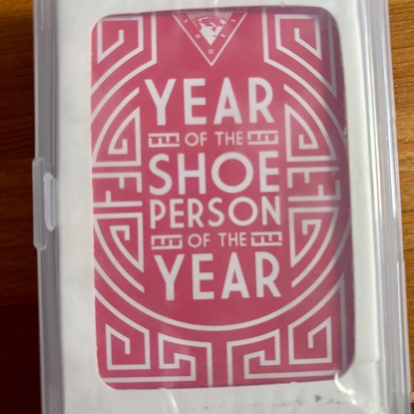 John Fluevog (JF) Playing Cards SEALED in original pkg. With protective case. EN - Picture 3 of 3